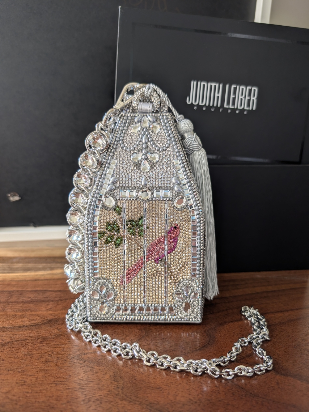 Landmark Birdcage Crystal Minaudière